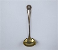 1880 Whiting Sterling Silver BEAD Cream Ladle