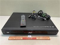 HP BLU-RAY PLAYER WITH REMOTE