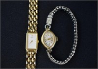 2 Lady's Wrist Watches WESTCLOX & SEIKO