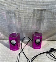 Small Pink Speakers