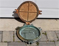 14" Thompson Sidelight Bronze Covered Porthole