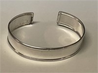 STERLING SILVER CUFF BRACELET