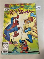 SPIDERMAN VS POWDERED TOAST MAN IN REN AND STIMPY