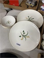 Lot Knowles Forsythia porcelain plates