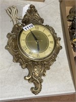 Vintage Metal wall clock United