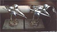 2 PC POOL TROPHIES