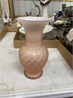 Antique Satin glass vase