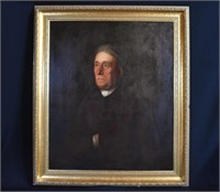 1772 Oil on Canvas Portrait of John Hanson Age 80