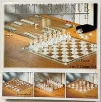 FIFTH AVENUE CRYSTAL 3 IN 1 GAME SET