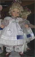 STANDING "MARY, MARY, QUITE CONTRARY" DOLL, COA