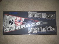 NY YANKEES FRAMED COLLECTIBLES