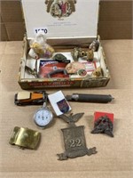 Box misc toys medals & more