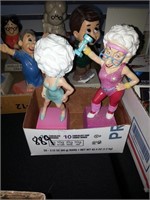 BIDDYS "LET'S GET PHYSICAL" FIGURINES