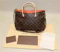 Louis Vuitton Pallas Monogram Shoulder Handbag