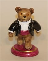 2002 Halcyon Days Teddy Bear of the Year Figurine