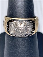 Ansar Shriner 14K Ring - size 7