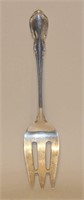 1962 Towle Sterling Legato Pierced Cold Meat Fork
