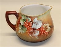 Guerin Limoges Cider Pitcher with Berries