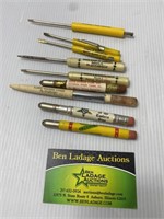 Local advertisement screwdrivers and pencils