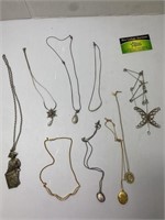 Necklace assortment including locket