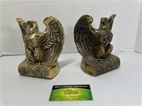 Metal Eagle Bookends