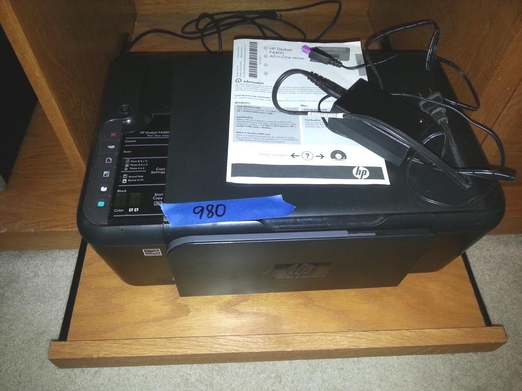 HP DESK JET F4400 ALL IN ONE SERIES PRINTER