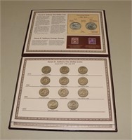 Susan B. Anthony US Dollar Coin & Stamp Collection
