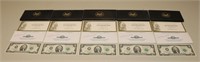 (5) 2003 Uncirculated Two Dollar Notes