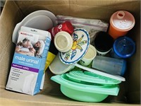 Box lot of Household Items