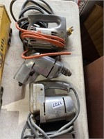 3 antique electric tools