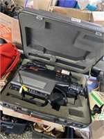 Vintage RCA cam-corder in carrying case