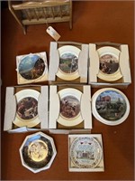 John Deere and Hummel Decorative Plates
