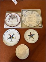 Anniversary and Mason Decorative Plates