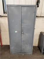 METAL STORAGE CABINET, CABINET ONYL, CONTENTS NOT