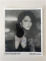 Penthouse Melissa Leigh signed photo
