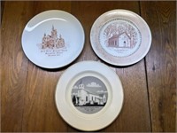 3 Church Advertising Plates