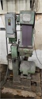 Hammond abrasive belt grinder, Kalamazoo Michigan