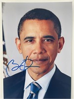 Barack Obama signed photo