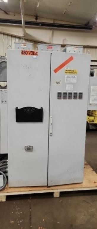 Control Panel, ROTOVAC 3, model RV-3, serial no.