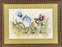 BEAUTIFUL DIANE PHILLIPS SIGNED WATERCOLOR