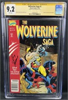 1989 Signed Wolverine Saga #2 Roy T. CGC 9.2