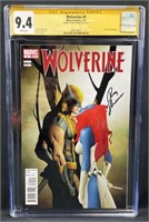 2011 Signed Wolverine #9 'Death' of Mystique CGC