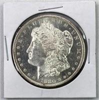 1880-S Morgan Silver Dollar, High Grade, Toned