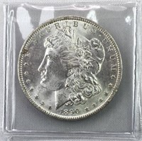 1890 Morgan Silver Dollar, High Grade w/ Luster