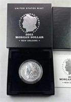 2021-O Morgan Silver Dollar, US Mint 100th Anniv