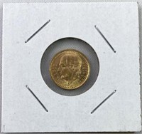 1945 Gold Mexico 2-1/2 Pesos, BU