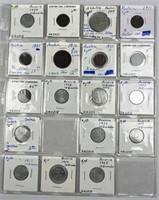 1800s-1900s (18) Austria Coins Assortment