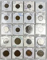 (20) Mexico Coins w/ Silver Assortment