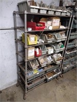 Seville Classics rolling storage shelving unit,