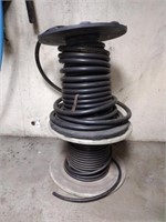 2 partial rolls rubber hydraulic hose, 3/8 in,